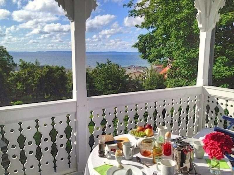Ferienwohnungen in Bädervilla mit Ostseeblick Sassnitz Exterior foto